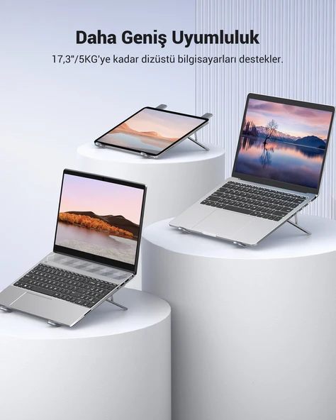 UGREEN Ayarlanabilir Katlanabilir Masaüstü Notebook Standı, 40289 - 3