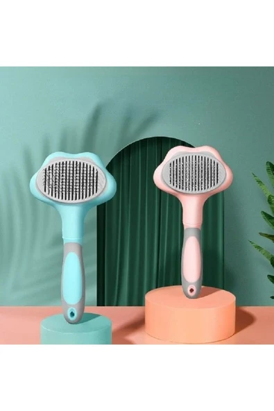 CLean Macaron Basmalı Kedi Tarağı ürün görseli 1