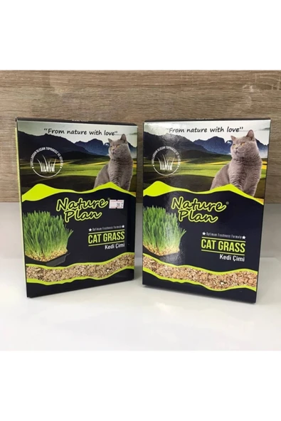 Nature Plan Oripet Kedi Çimi 500 Ml X 2 Adet - 1
