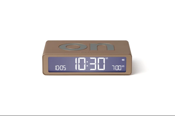 Lexon Flip Klasik Şarj Edilebilir Alarm Saat Dore - 2