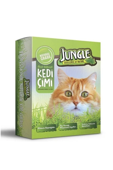 Jungle Kedi Çimi Seti - Resim 2