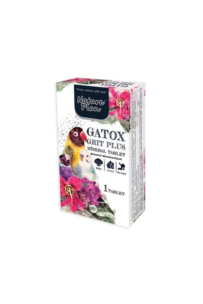 Nature Plan Premium Gatox Grit Plus Mineral Tablet Gaga Taşı ürün görseli 1