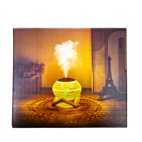 Viges SX-E346 Işıklı Sessiz Buhar Teknolojisi Standlı Modern Tasarım Rahat Uyku İçin İdeal Hava Nemlendirici - 6