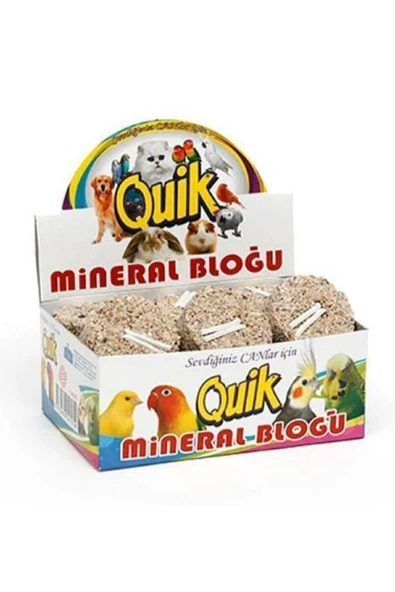 Quik Papaganlar Için Mineral Taşı 2 Adet ürün görseli 1