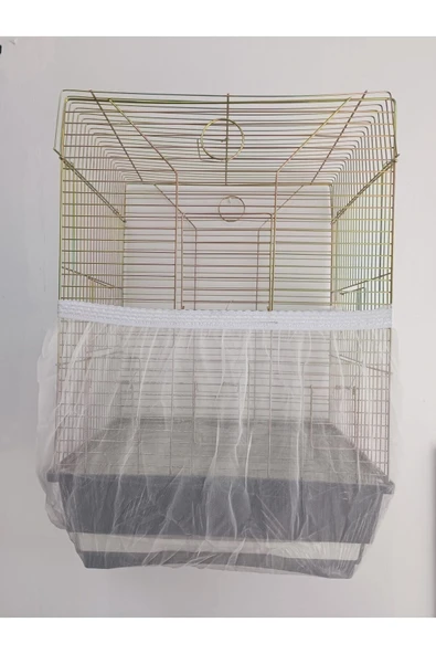 Alican Kafes Xl Kafes Tülü Muhabbet Kuşu Ve Papağan Kafesi Tülü ürün görseli 1