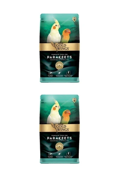 Gold Wings Paraket, Sultan Ve Cennet Papağanı Yemi 1 Kg X 2 Adet ürün görseli 1