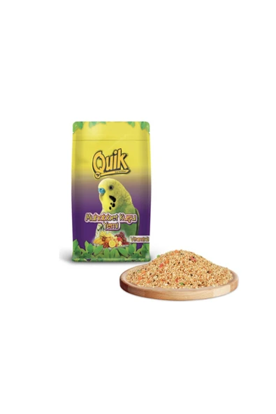 Quik Vitaminli Muhabbet Kuşu Yemi 400 Gr ürün görseli 1