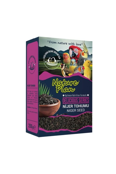 Nature Plan Delicious Serisi Nijer Tohumu 250gr ürün görseli 1