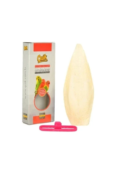 Quik Kuşlar Için Mürekkep Balığı Kemiği Kalamar Kemiği Orta Boy ürün görseli 1