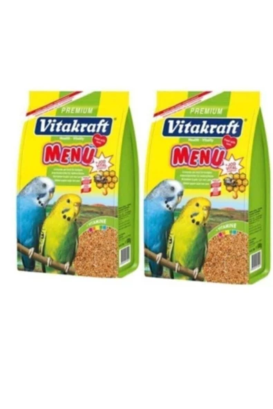 Vitakraft 1000gr Muhabbet Menu Premium 2x1000 gr ürün görseli 1