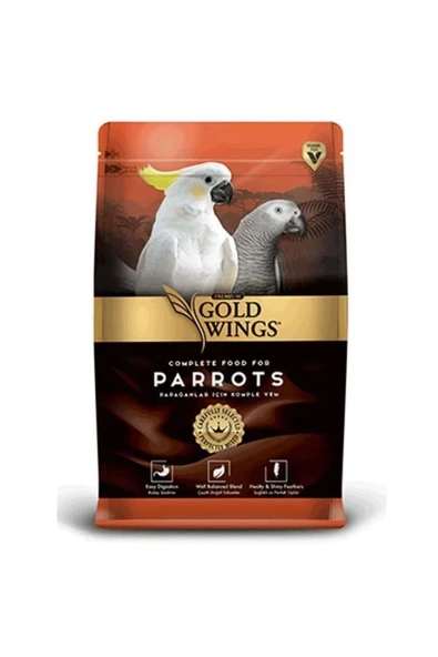 Gold Wings Premium Papağan Yemi 1 Kg ürün görseli 1