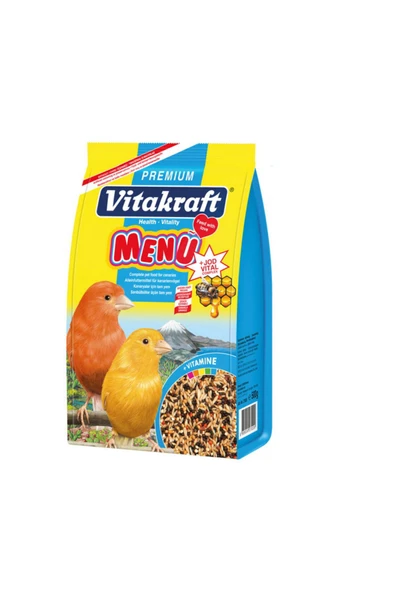 Vitakraft 500Gr Kanarya Menu Premium+Jodvital ürün görseli 1