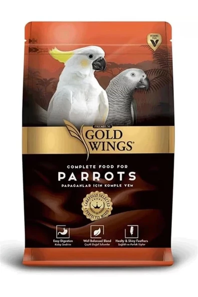 Gold Wings Premium Papağan Yemi 1 Kg - Resim 2