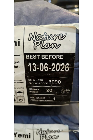 Nature Plan Jako Amazon Kakadu Papağanı Yemi Açık 1 Kg - Resim 2