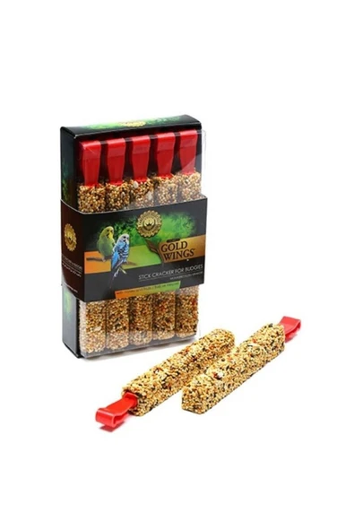 Gold Wings Ballı Muhabbet Kuş Krakeri 10 Lu Eko Paket ürün görseli 1