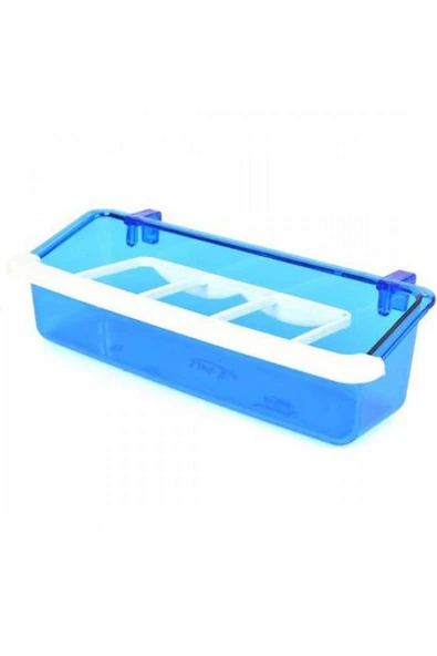 T-Pet Izgaralı Yemlık 10 Cm Mavı ürün görseli 1