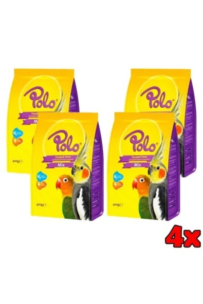 Nature Plan Polo Paraket Sultan Cennet Papağanı Yemi 400 Gr X 4 Adet ürün görseli 1