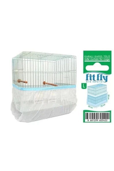 Fit Fly Kapalı Lüx Kuş Kafesi Tülü Large ürün görseli 1