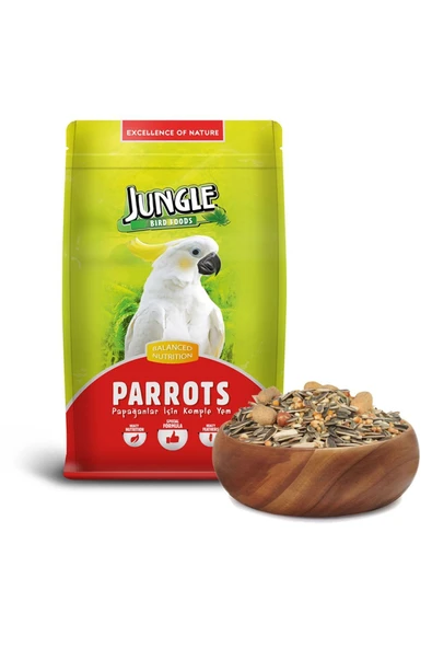 Jungle Kakadu Jako Papağan Yemi 500 gr ürün görseli