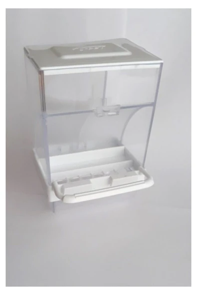 T-Pet Çift Bölmeli Akıllı Yemlik Beyaz - Resim 3