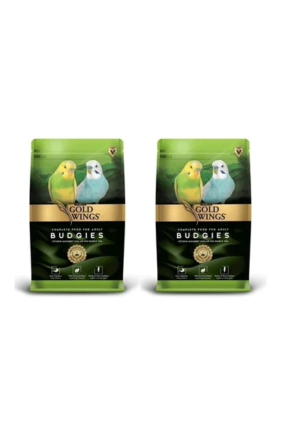 Gold Wings Premium Muhabbet Kuşu Yemi 1 Kg X 2 Adet ürün görseli 1
