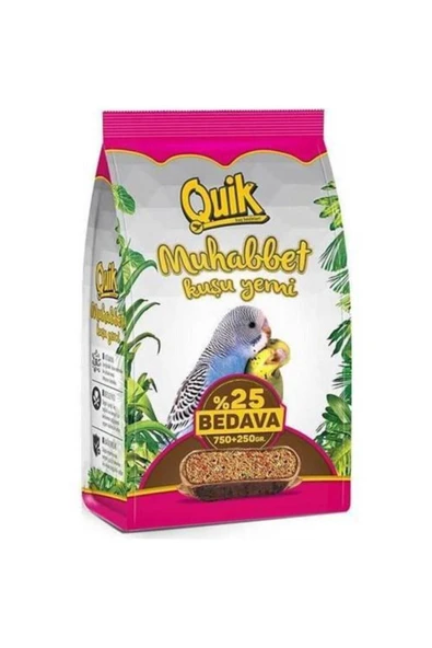 Quik Muhabbet Yemi 750+250gr ürün görseli 1