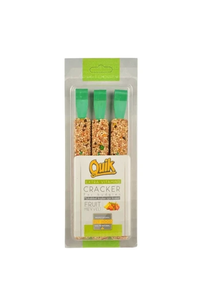 Quik Meyveli Muhabbet Kuşu Krakeri 3 Adet ürün görseli 1