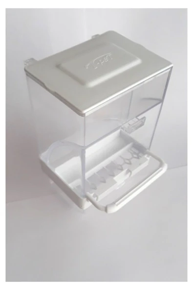 T-Pet Çift Bölmeli Akıllı Yemlik Beyaz - Resim 2