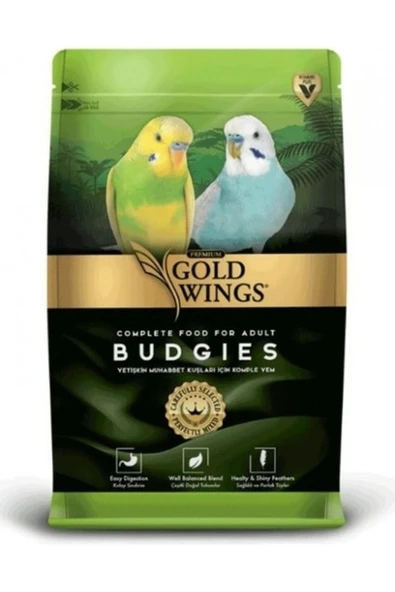 Gold Wings Premium Muhabbet Kuşu Yemi 1 kg