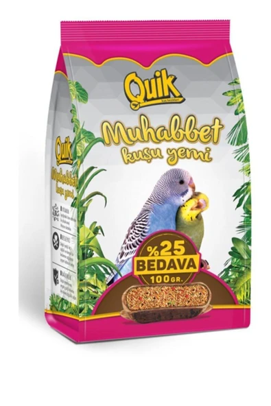 Quik Muhabbet Kuşu Yemi 500 Gr ürün görseli 1