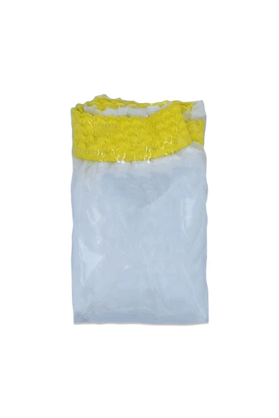 Quik Sarı Kafes Tülü Xl Salma Altı Kapalı Kuş Kafesi Tülü 34x34x90cm ürün görseli 1