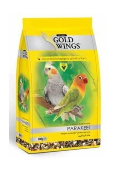 Gold Wings Classic Paraket Papağan Yemi 500 gr ürün görseli 1