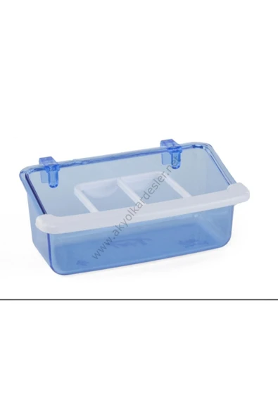 Akyol Izgaralı Yemlik 10cm Mavi ürün görseli 1