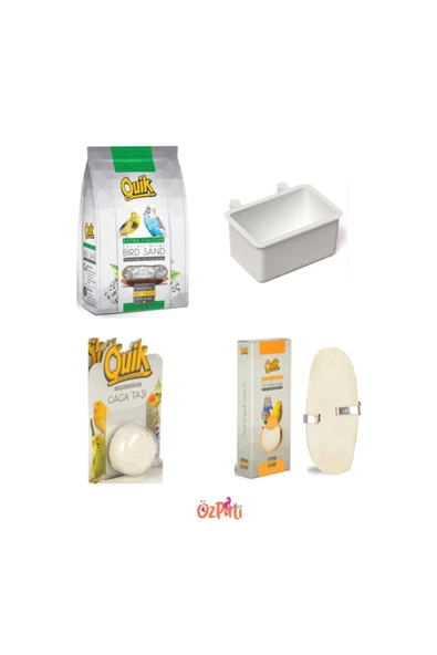 Quik Kalamar Kemiği Kuş Kumu Kumluk Gaga Taşı ürün görseli 1
