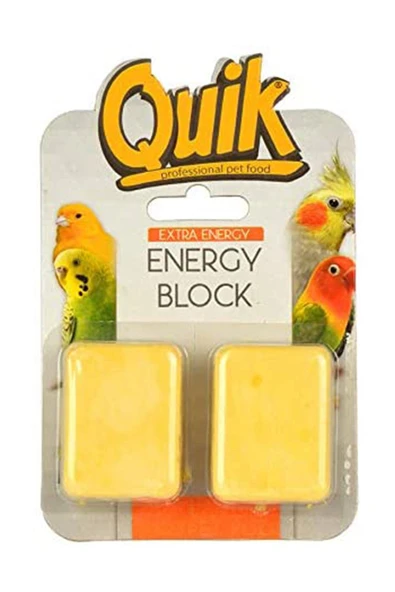 Quik Kuş Enerji Bloğu Muzlu 2 Adet - 1