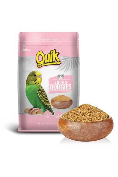 Quik Yavru Muhabbet Kuşu Yemi ve Vitamini Süper 2' li - 3