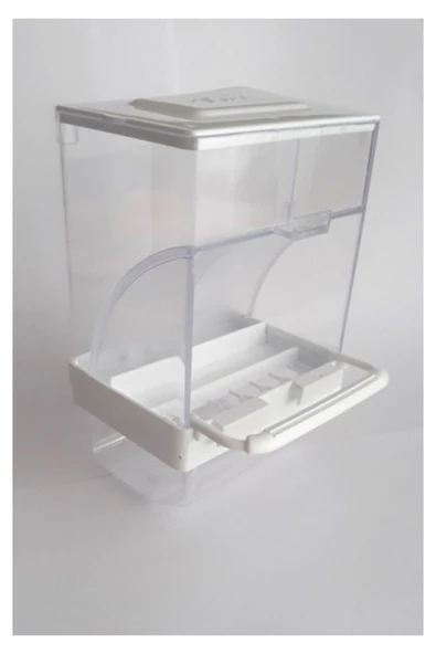 T-Pet Çift Bölmeli Akıllı Yemlik Beyaz ürün görseli 1