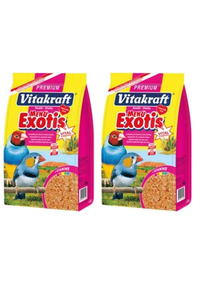 Vitakraft Neo Pet Market Menü Premium Egzotik Finch Kuş Yemi 500 Gr X 2 Adet ürün görseli 1