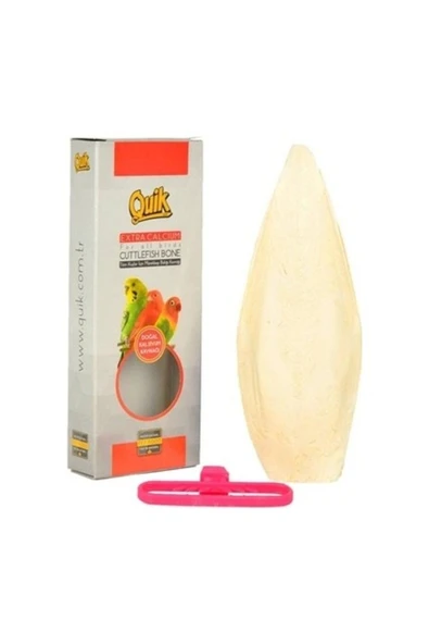 Quik Kuşlar İçin Mürekkep Balığı Kemiği Kalamar Kemiği Orta Boy ürün görseli 1