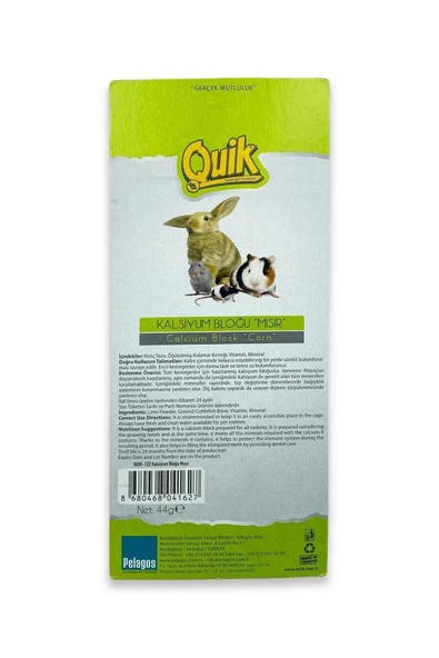 Quik Kemirgen Kalsiyum Mısır Kemirme Taşı - Resim 2
