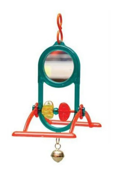 Mia Tünekli Zilli Ayna Muhabbet Kuşu Oyuncak ürün görseli 1