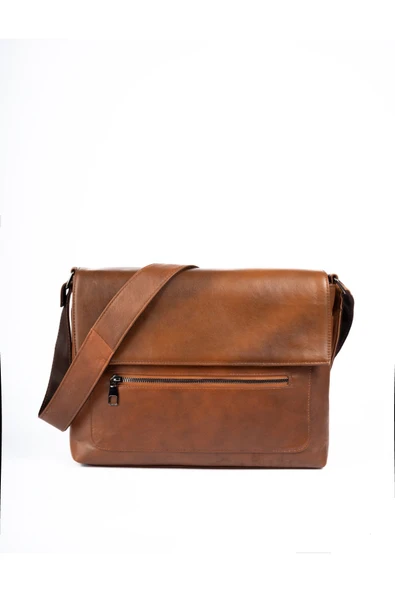 saraci leather craft Hakiki Deri Laptop ve Evrak Çantası, Macbook Çantası ,Bilgisayar Çantası - 3