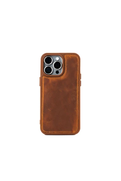 saraci leather craft DERİ İPHONE 15 TELEFON KILIFI - 1