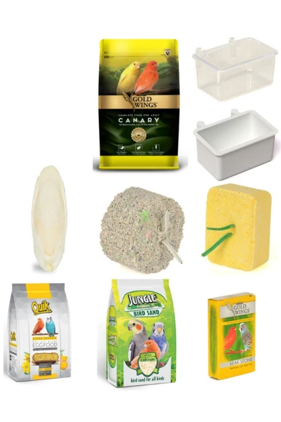 Gold Wings Kanarya 9'lu Set ürün görseli 1
