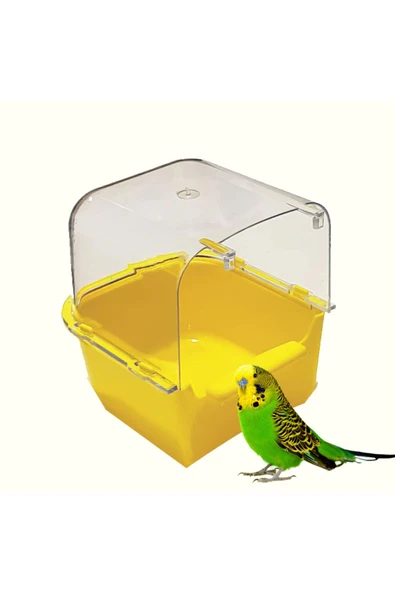 Aktifpet Kapalı Kuş Banyoluğu Karışık Renk - Resim 2