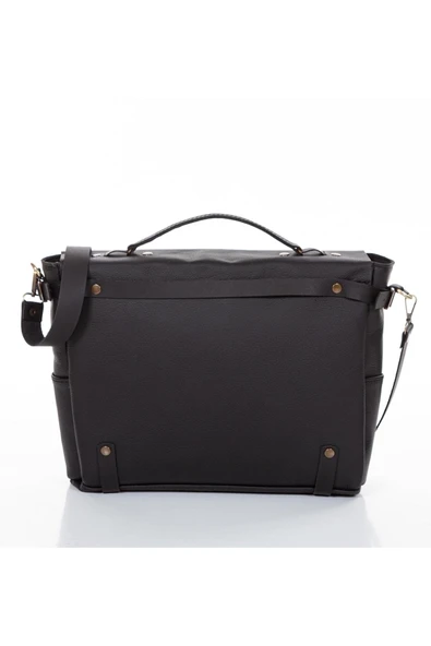 saraci leather craft Deri Erkek Çantası Evrak ve Laptop Çantası Özel Üretim - 12