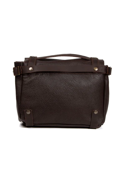saraci leather craft Kadın Deri Çanta Mini Fransız Stil - 5