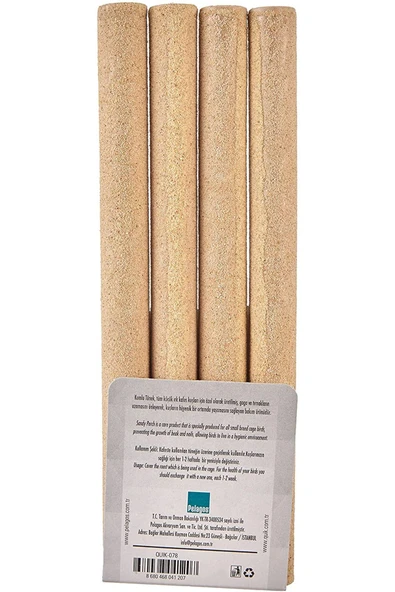 Quik Tüm Irk Kuşlar Için Kumlu Tünek 4'lü Paket - Resim 2