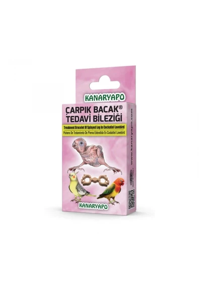 Kanaryapo Çarpık Bacak Tedavi Bileziği Sultan & Cennet (papağan) ürün görseli 1