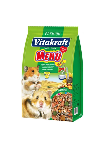 Vitakraft Menu Hamster Yemı 1000 gr X 1 Adet Dpmah - 1